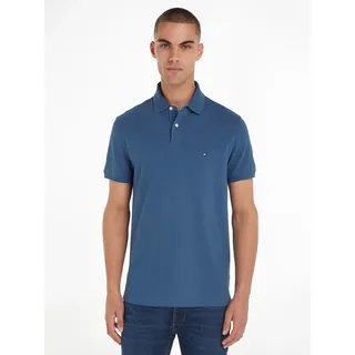 Tommy Hilfiger Herren, Poloshirt Kurzarm Core 1985 REGULAR Fit, blau (aegean sea), M