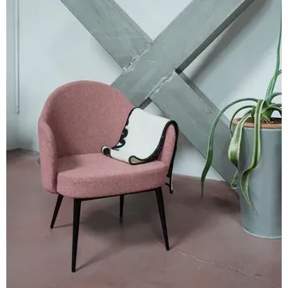 Sessel Ohrensessel Relaxsessel Armlehnsessel Fauteuil Lehnstuhl Polstersessel - Rosa