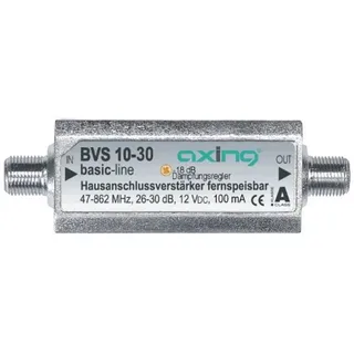 axing/skt Axing BVS10-30 CATV-Inline-Verstärker 30 dB) BVS01030 BVS 10-30