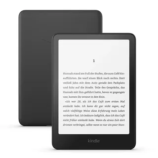 Amazon Kindle Paperwhite (12. Gen) 2024 16 GB ohne Werbung Schwarz