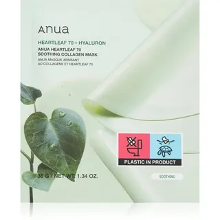 Anua Heartleaf Soothing Collagen Mask 1 Stk.