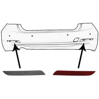 Van Wezel Rückstrahler 0670940 Stoßfänger für BMW