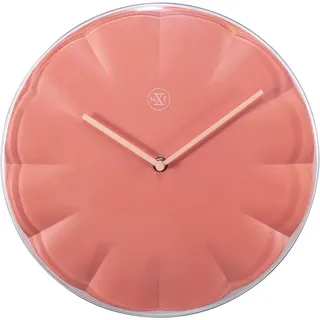 nXt - 7341RZ - Wanduhr - 29,5cm - pink - Sweet - Rosa