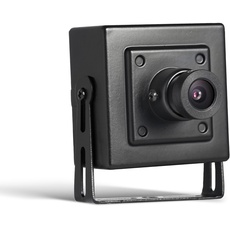 REVODATA TSEye Mini 5MP POE IP Kamera mit Audio, Ultra HD 2880 x 1620P, Eingebautes Mikrofon, 3.6mm Objektiv (75° FOV), Metallgehäuse, Indoor-Überwachungskamera CCTV für Haussicherheit (I706-P-A-TS)