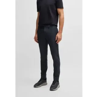 BOSS für Herren. 50534303 Commuter Slim Hose navy (56), Lässig, Recyceltes Polyester, Nachhaltig, Marine