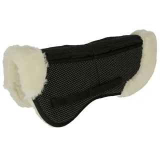 Covalliero Korrektursattelkissen Antislip Satteldecke Full Schwarz