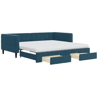 vidaXL Tagesbett 100 x 200 cm Blau