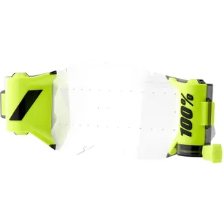 100% 100percent Racecraft/accuri/strata Roll-off-system - Fluo Yellow - One Size