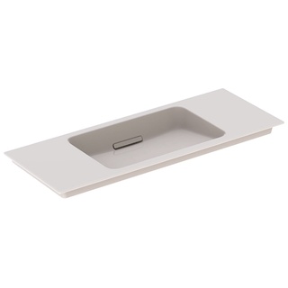 Geberit One Waschtisch 90 x 40 cm weiß/glanzchrom Tect (500395011)