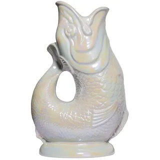 Gluckigluck Karaffe mit „Gluck-Gluck“-Geräusch 27,5/17/9,5 cm , Greige , Keramik , Tiere , 1.2 L , Organisch , handgemacht , Geschirr, Kannen & Karaffen, Wasserkaraffen & Krüge