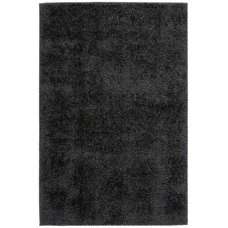 Obsession Hochflorteppich , Graphitfarben , Textil , Struktur , quadratisch , 120x170 cm , Oeko-Tex® Standard 100 , für Fußbodenheizung geeignet , Teppiche und Böden, Teppiche, Hochflorteppiche & Shaggys