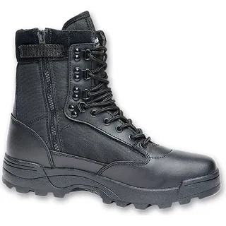 Brandit Textil Brandit Unisex Tactical Boots Zipper Schwarz, 41 EU