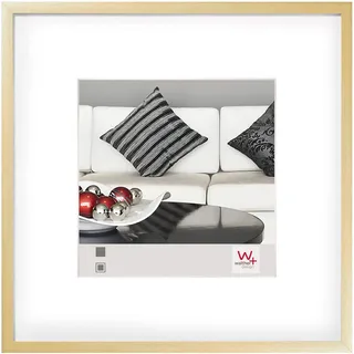 walther design Bilderrahmen modern gold 40x40 cm 2er Set