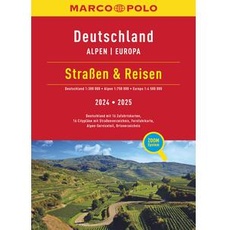 MARCO POLO Straßen & Reisen 2024/2025 Deutschland 1:300.000