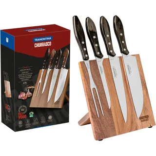 Tramontina 21198/981 Block-Set, Holz Edelstahl