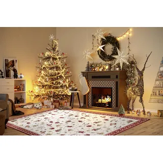 Villeroy & Boch 106217-160X230 Teppich Drinnen Bodenmatte Rechteck Baumwolle, Viskose, Mehrfarbig,