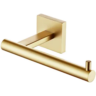 KOKOSIRI Toilettenpapierhalter Tissue Paper Dispenser für Badezimmer Toilettenpapierhalter Gebürstet Gold Edelstahl B2005BG