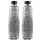 Glaskaraffe Duo transparent + 2 Stück