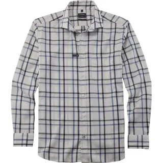 OLYMP Langarmhemd »OLYMP Hemd Casual«, weiß