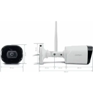 Avidsen Homecam Outdoor Weiß