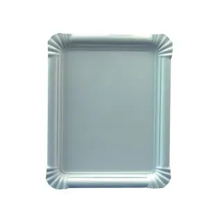 Papstar Pappteller eckig 16,5 cm x 20 cm 250 St. Weiß