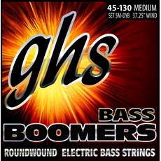 GHS Bass Boomers - Bass String Set, 5-String, Medium, .045-.130