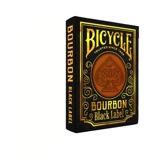 Cartamundi Deutschland Bicycle Bourbon Black Label - 54 Spielkarten (inkl. 2 Joker) | Designer Spielkarten, Poker, Skat