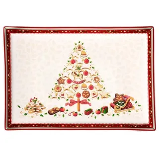 Villeroy & Boch Winter Bakery Delight Gebäckplatte rechteckig, groß