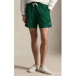 Polo Ralph Lauren für Herren. 710957782515 Traveler Badeshorts 14,5 cm grün (XS), Strandbekleidung, Recyceltes Polyester