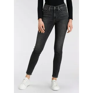Levi's Skinny Fit Jeans mit Label-Patch Modell '311TM SHAPING SKINNY', Anthrazit, 30/30
