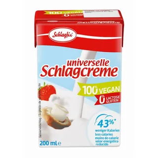 Schlagfix Schlagcreme ungesüßt Flüssigkeit 200 ml
