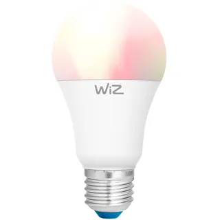 WiZ Smarthome LED Lampe, WLAN. Alexa, Google, 810lm, 2200-6500K, 25.000h, E27, weiss