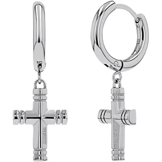 Amor Creolen Scorpions Edelstahl Silber 2040513 3,2 cm