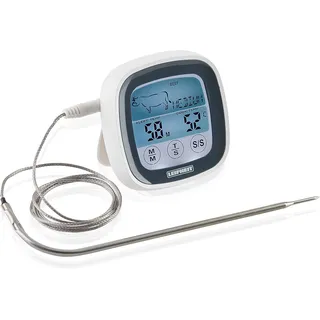 Leifheit Bratenthermometer 21,5 cm Kunststoff, Stahl weiß