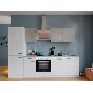 Respekta Küchenblock Malia mit Geräten ca. 280 cm