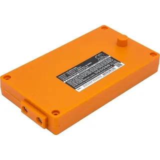 TECHTEK Akku Kompatibel mit [Gross Funk] Crane remote control SE889, GF2000i, K2, SE889, SE889/K2, T24, T30, T30R65/00480GV2, T31, T52, Vario Ersetzt - Orange
