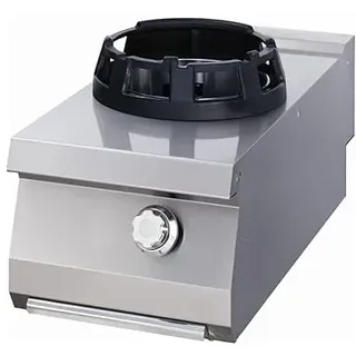 MAXIMA Gastro Premium Wok Herd - 28,5 cm Kochring - 90 cm Tief - Gas