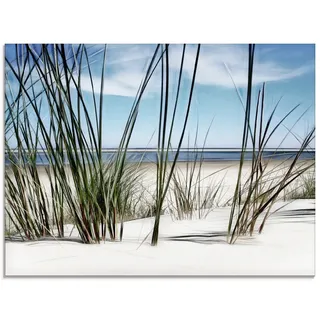 Artland Glasbild »Düne« Strand 1 Stk. tlg. in verschiedenen Größen, blau