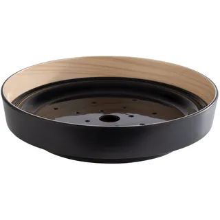 APS „Frida“, nahezu unzerbrechliche Melamin Schale, stabile Kunststoff Schüssel, Ø 25,5 cm, inkl. Abtropfeinsatz