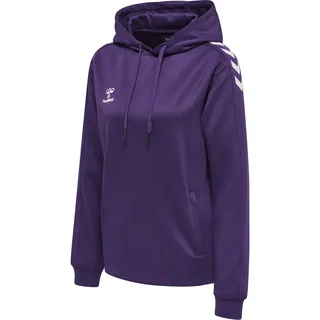 hummel Core XK Poly Hoodie Acai/White XXL