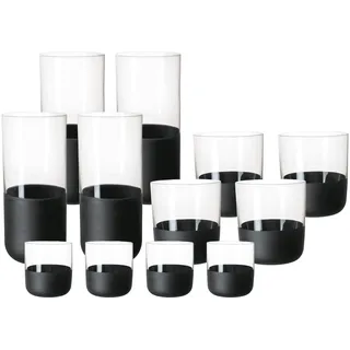 Villeroy & Boch Bargläser Manufacture Rock Longdrinkglas 0,25 l 12-tlg.