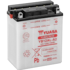 Yuasa, Fahrzeugbatterie, Motorradbatterie YB12ALA2 (12 V, 12.60 Ah, 150 A)