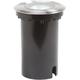 Konstsmide Bodeneinbaustrahler Edelstahl Ø 11cm H: 15,0cm 1x7W IP65