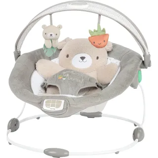 ingenuity Babyschaukel »InLighten BouncerTM - NateTM«, bis 9 kg, mit Licht und Sound, grau