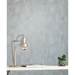 Marburg Vliestapete Struktur Betonoptik Grau-Metallic 10,05 m x 0,53 m 10,05 m2 Grau-Metallic