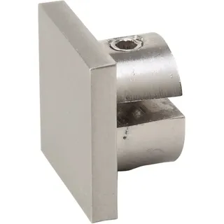 Mydeco Gardinenstange-Endstück End Edelstahl-Optik 1,8 cm x 1,8 cm