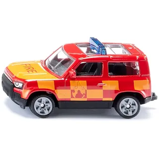 Siku 1568 - Land Rover Defender Feuerwehr Rot/Gelb 1:32