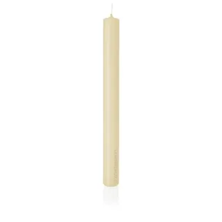 Stabkerzen Bisquit Beige 250 x 23 mm, 10 Stück, getauchte Kerzen, deutsche Markenkerzen in RAL Kerzengüte Qualität, gedeckter Tisch, Ostern, Anlass, Veranstaltung, Event, Weihnachten, Taufe, Kommunion, Hochzeit