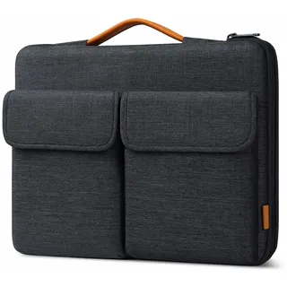 Inateck 360° Rundumschutz Laptoptasche Hülle Kompatibel mit 13 Zoll MacBook Air M4 2025, M3/M2/M1 2024-2012, 14 MacBook Pro M4/M3/M2/M1 Pro/Max 2024-2021,Surface Laptop 2017/4/3/2