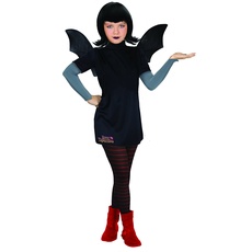 Ciao- Mavis Dracula Hotel Transylvania costume disguise fancy dress vampire girl (Size 5-7 years) with wig, Schwarz